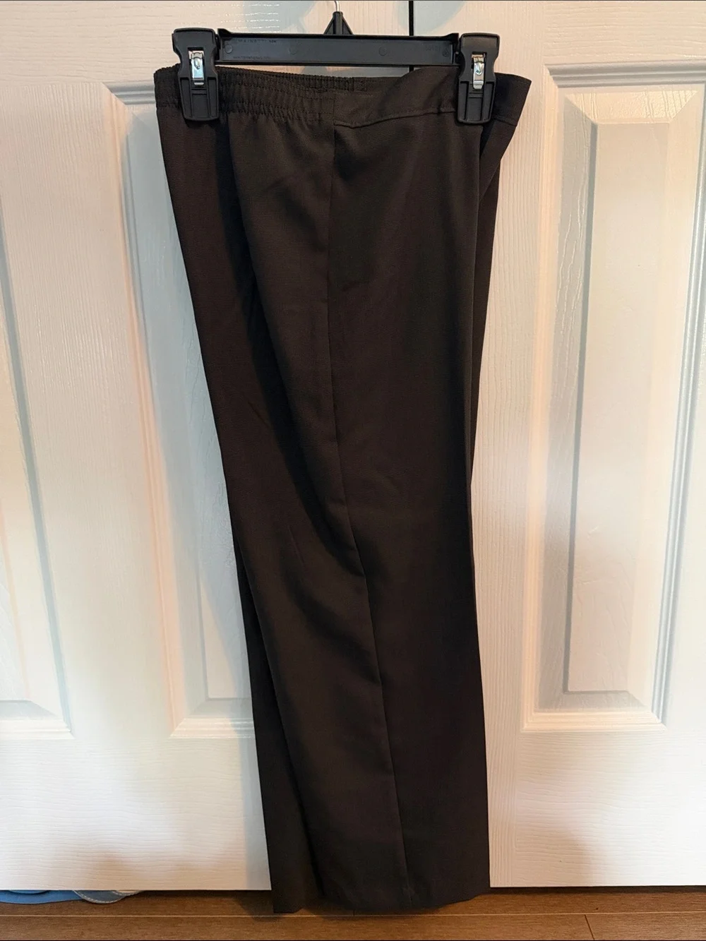 Van Heusen Black Vest and Pants Set with White Shirt and Red Striped Tie